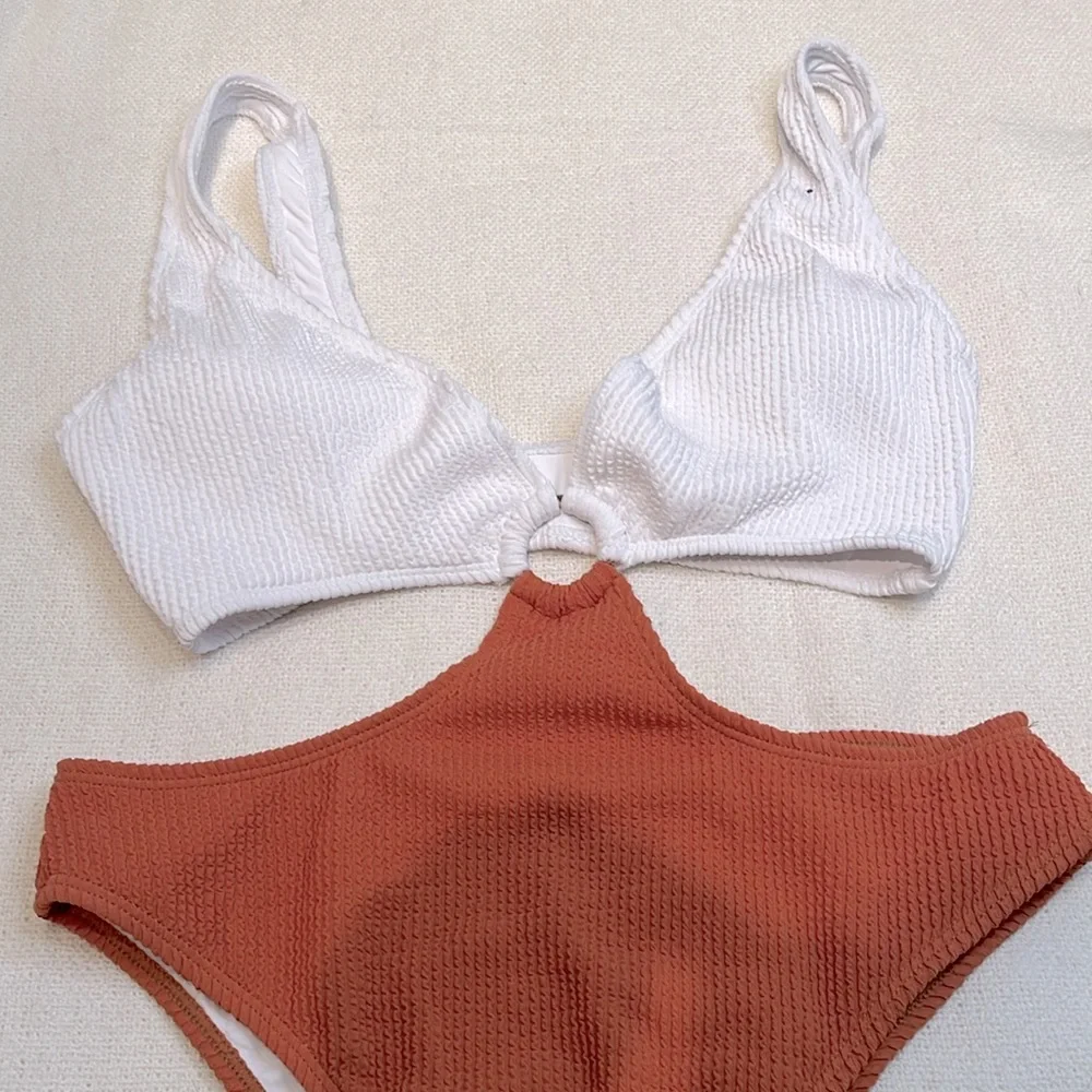 Cotton On cutout ring one piece bikini swimsuit size‎ S